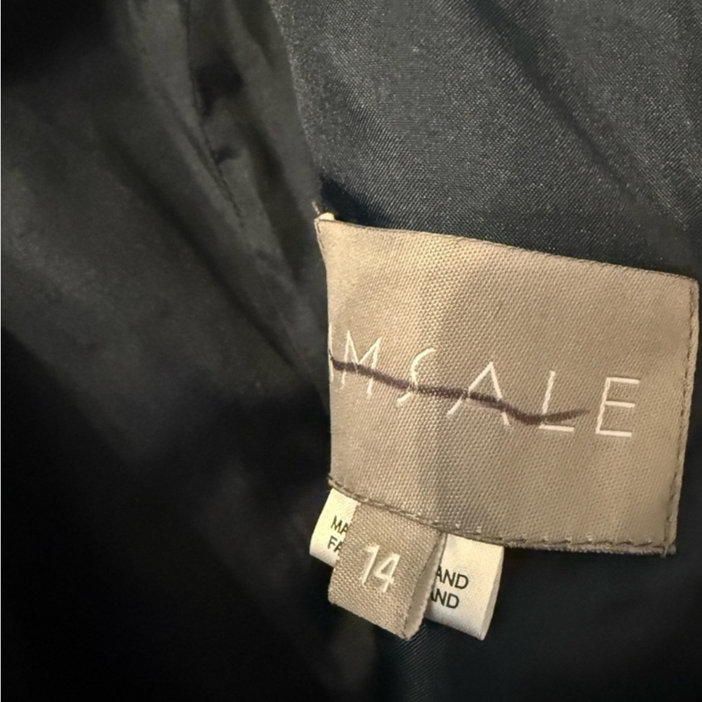 Amsale Navy Embellished Maxi Dress - Picture 10 of 12